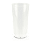 Mehrwegbecher PP transparent, leichter Mehrweg-Trinkbecher, Hartplastik - 0,5l