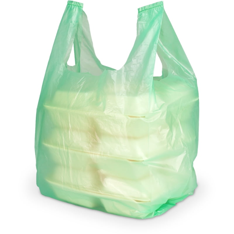 Hemdchentragetaschen Aus HDPE – 200 Stück, 25+14x43 Cm, Transparente Einkaufstüten