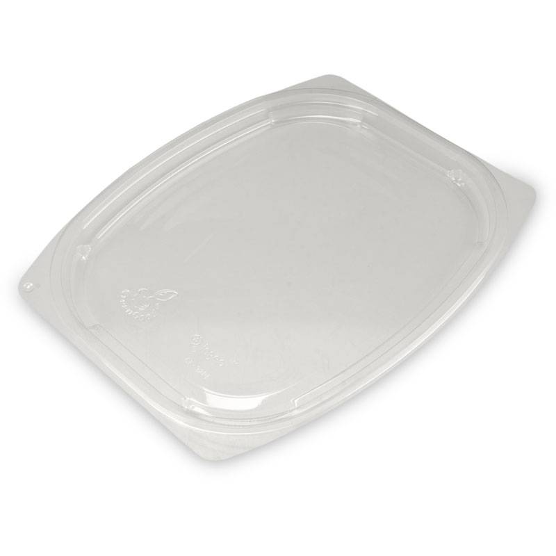 Kompostierbare Deckel für Salatschalen 