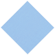 Tissue-Servietten GOURMET, 40x40 1/4 Falz, 3-lagig - hellblau - Zellstoffservietten farbige