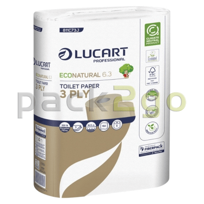 3-lagiges braunes Toilettenpapier