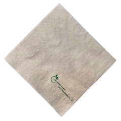 Tissue-Serviette "Think Natural" hochkant