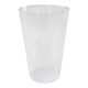 Trinkglas, Plastikbecher aus Spritzguss, glasklar mit Eichstrich - 400ml, Ø94mm