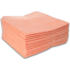 Allzwecktuch-Vlies, 38x38cm Vliestuch, Universal-Reinigungstuch - rosa (mit Farbcodierung)