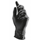 Nitrilhandschuhe puderfrei schwarz - SOFTSTRETCH - S (6-7)