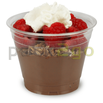 Clear Cups (Smoothie-Becher) - 9oz, 0,2L flach - Plastikbecher rPET