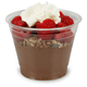 Clear Cups (Smoothie-Becher) - 9oz, 0,2L flach - Plastikbecher rPET