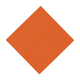 Tissue-Servietten GOURMET, 24x24 1/4, 3-lagig - orange - Cocktailservietten farbige