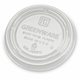 Kompostierbarer Deckel aus PLA zu Dressingbecher 90ml -  Ø75mm