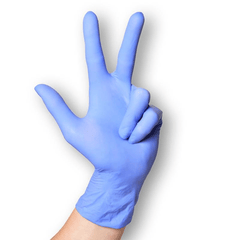Nitrilhandschuhe blau Größe L