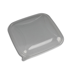 Domdeckel eckig transparent - zur Salatschale 190x190mm