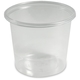 Dressingbecher, Verpackungsbecher PP, klar, rund Ø74mm - 125ml