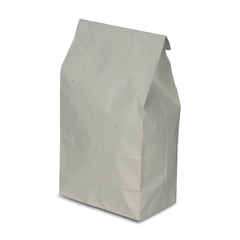 Weißer Warmhaltebeutel, 2-lagig, 1/1 Hendl, Hähnchenbeutel, 50g+15my