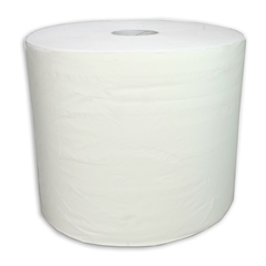 Putzrollen 2-lagig weiß, Putztuchrolle 26x34cm - 270m