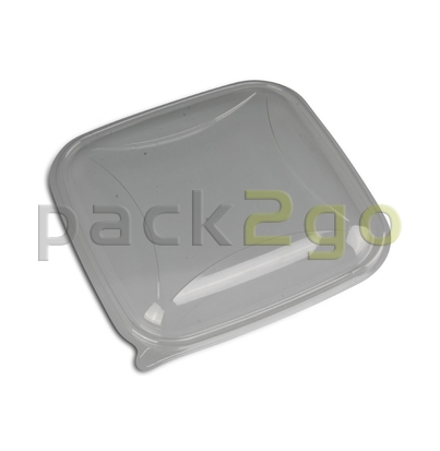 Domdeckel eckig transparent - zur Salatschale 190x190mm