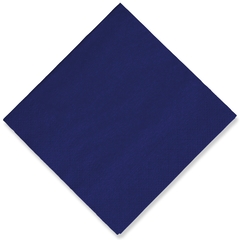Tissue-Servietten, 24x24 1/4, 3-lagig - dunkelblau - Cocktailservietten farbige 