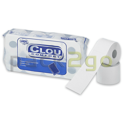 Toilettenpapier, Kleinrolle für Haushalt - 