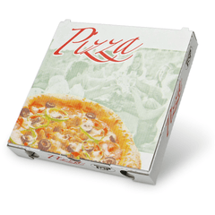 Pizzakarton "Cuboxale", Vegetale - 20x20x3cm