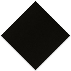 Vlies-Servietten Airlaid, Trendfarbe SCHWARZ 40x40 1/4, Vliesstoff (stoffartig)