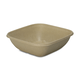 Schale aus Bagasse, quadratisch (kompostierbar), "Be Pulp" - 17x17cm, 750ml
