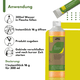 Rundflasche 1000ml mit Etikett für "SONNRING®" Handspülmittel EC15 