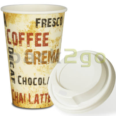 VOORDEELSET - Coffee To Go koffiebekers 