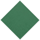 Tissue-Servietten GOURMET, 40x40 1/4 Falz, 3-lagig - dunkelgrün - Zellstoffservietten farbige (jägergrün)