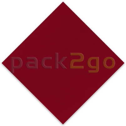 Vlies-Servietten Airlaid, Trendfarbe BORDEAUX 40x40 1/4, Vliesstoff (stoffartig)