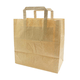 Papiertragetaschen 26+17x25cm - Kraft braun, umweltfreundlich