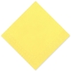 Tissue-Servietten GOURMET, 33x33 1/4 Falz, 3-lagig - gelb - Zellstoffservietten farbige