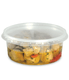 Feinkostbecher, Verpackungsbecher mit Deckel, PP, rund (Kombipack) - 200ml