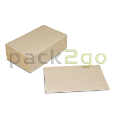 Spenderservietten GOURMET Interfold Recycling, 20x16,5cm, 2-lagig braun (N4)