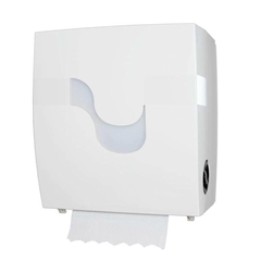 Handtuchrollenspender weiß autocut