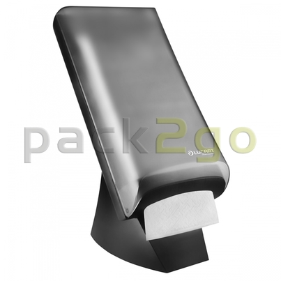 Servetdispensers voor interfold servetten - staande dispenser, zwart