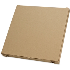 Pizzadoos - "Cuboxale", onbedrukt bruin - 32x32x3cm