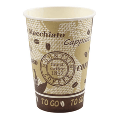 Automatenbecher "Mountain Coffee" 180ml Motiv