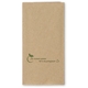 Recycling Tissue-Servietten, 33x33 1/8 Falz, 2-lagig Kopffalz - braun - Zellstoffservietten