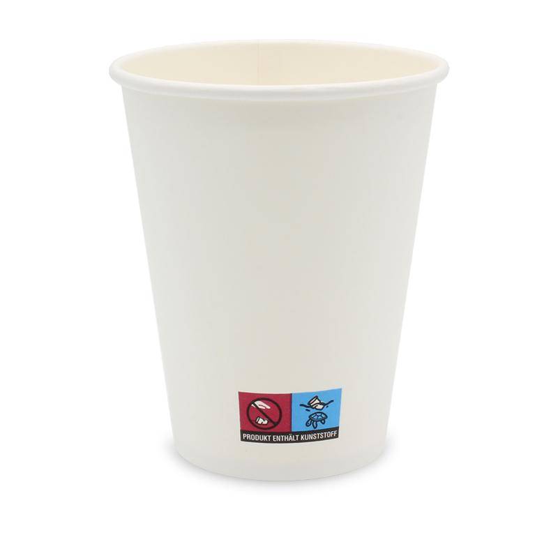 Kaffeebecher weiß 300ml