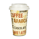 Kaffeebecher, Pappe "Barista TALL", Coffee to go Becher - 12oz, 300ml (hohe, schlanke Form)