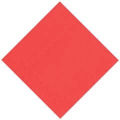 Tissue-Servietten GOURMET, 33x33 1/4 Falz, 3-lagig - kirschrot - Zellstoffservietten farbige