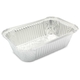 Alu-Behälter - eckig 202x137x50mm, 940ml, Alubehälter für Menüs