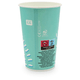 Pappbecher "Sunrise" für Softdrinks u. Kaltgetränke - 0,4l - Ø90mm