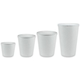 Kaffeebecher, Coffee to go Becher, Heißgetränke-Pappbecher weiß - 12oz, 300ml