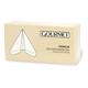 Tissue-Servietten GOURMET, 33x33 1/8 Falz, 3-lagig, Kopffalz - champagner - farbige Zellstoffservietten (ivory)