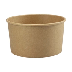braune Salatschalen 900ml leer
