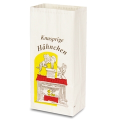 Warmhoudzak "Max & Moritz", 3-laags, 1/1 gebraden kip, kipzak, 110 g