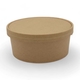 Deckel Ø150mm für "Just Paper" Salatschalen 750/1000ml, braun