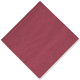 Tissue-Servietten GOURMET, 24x24 1/4, 3-lagig - bordeaux - Cocktailservietten farbige
