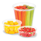 Deli Gourmet Container, exklusiver, glasklarer US-Feinkostbecher - 8oz, 200ml