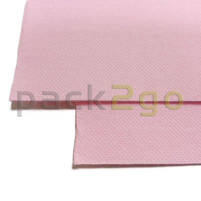 Rosa Point to Point Servietten 38x38cm - Nahaufnahme